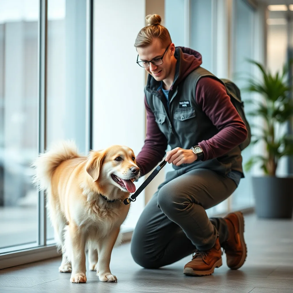 Dog walking services in London